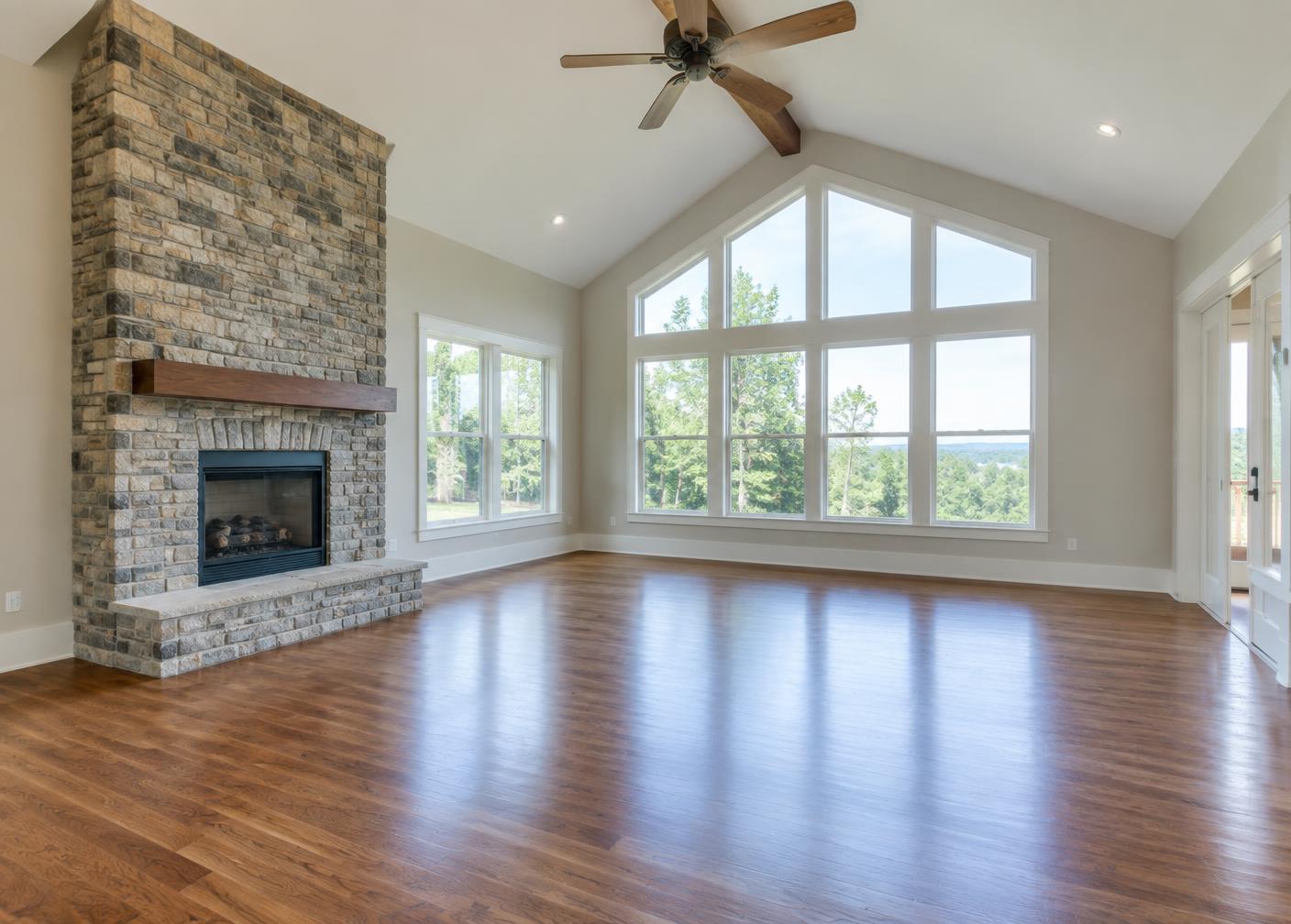 Empty Family Room