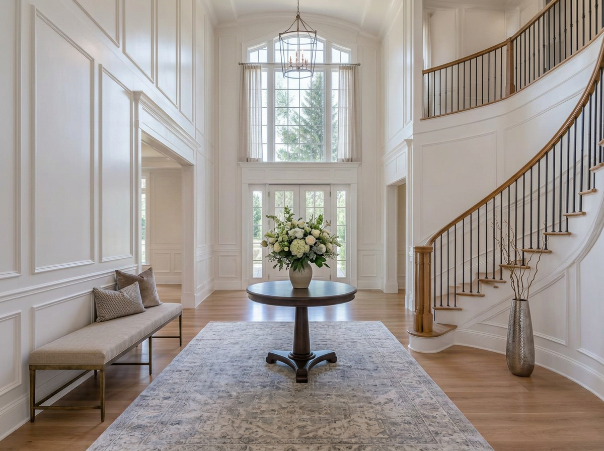 Virtually staged Grand Foyer