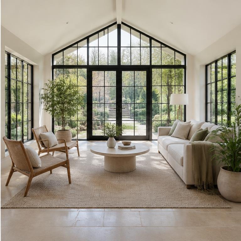Virtually staged Garden Room