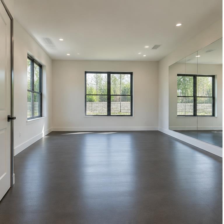 Empty Home Gym