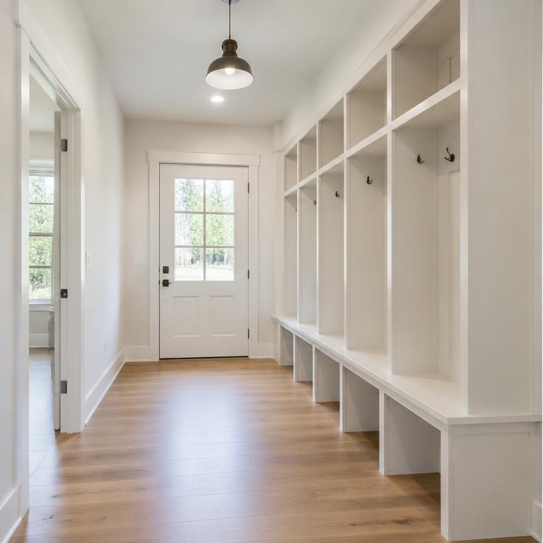 Empty Mudroom