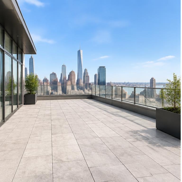 Empty Roof Terrace